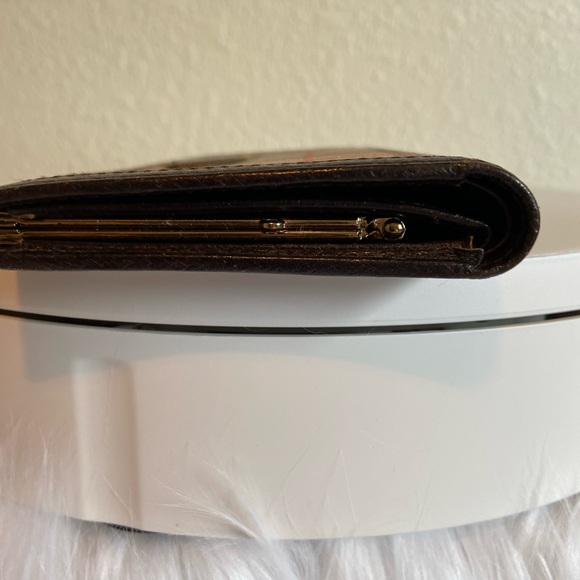 Burberrys GUC Classic Pre-1999 Vintage Haymarket Kiss Lock Wallet - Picture 4 of 15